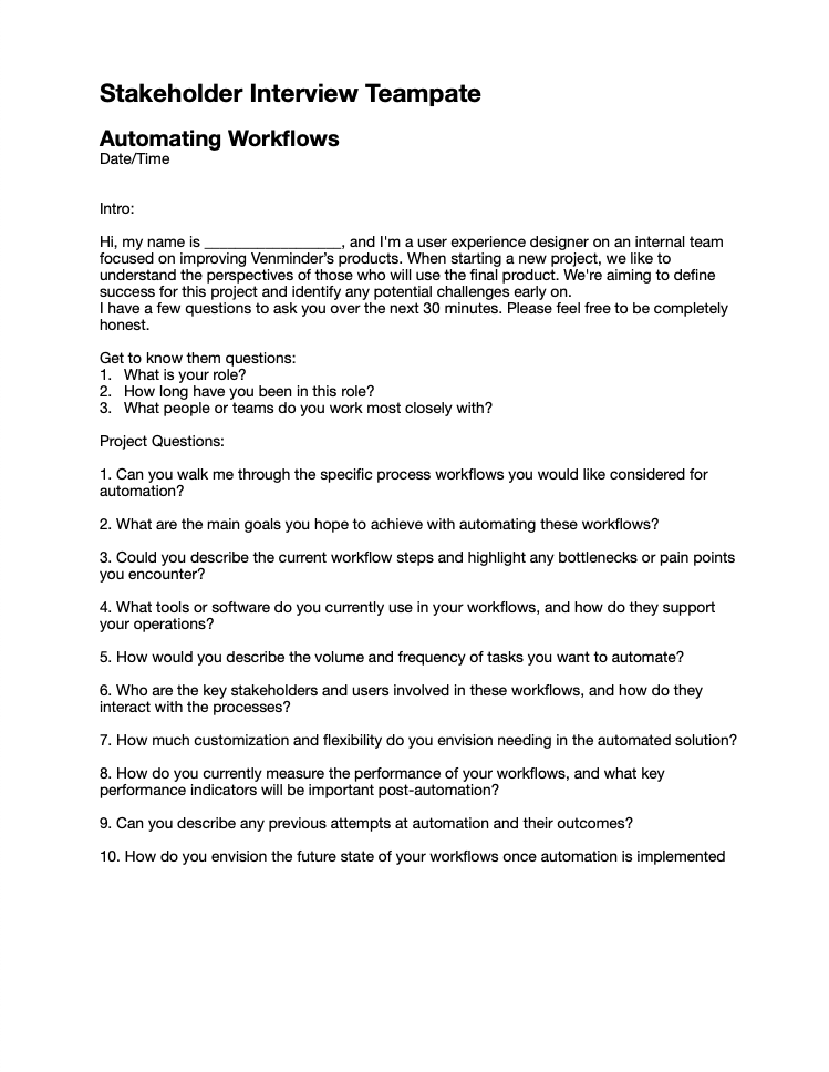 Advanced Workflow Interview Questions